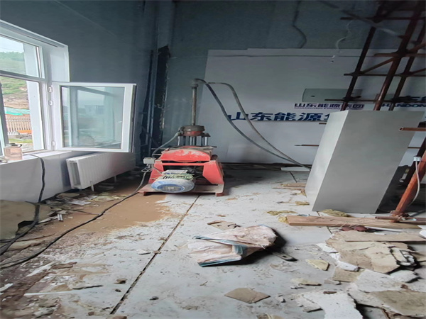 翁牛特地基基础下沉墙体裂缝加固注浆顶升施工